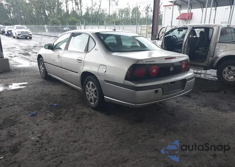 2005 Chevrolet Impala из США, поврежденный, VIN 2G1WF52E259266883